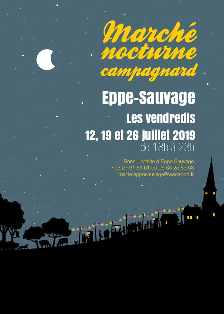 Marché nocturne Eppe-Sauvage 2019