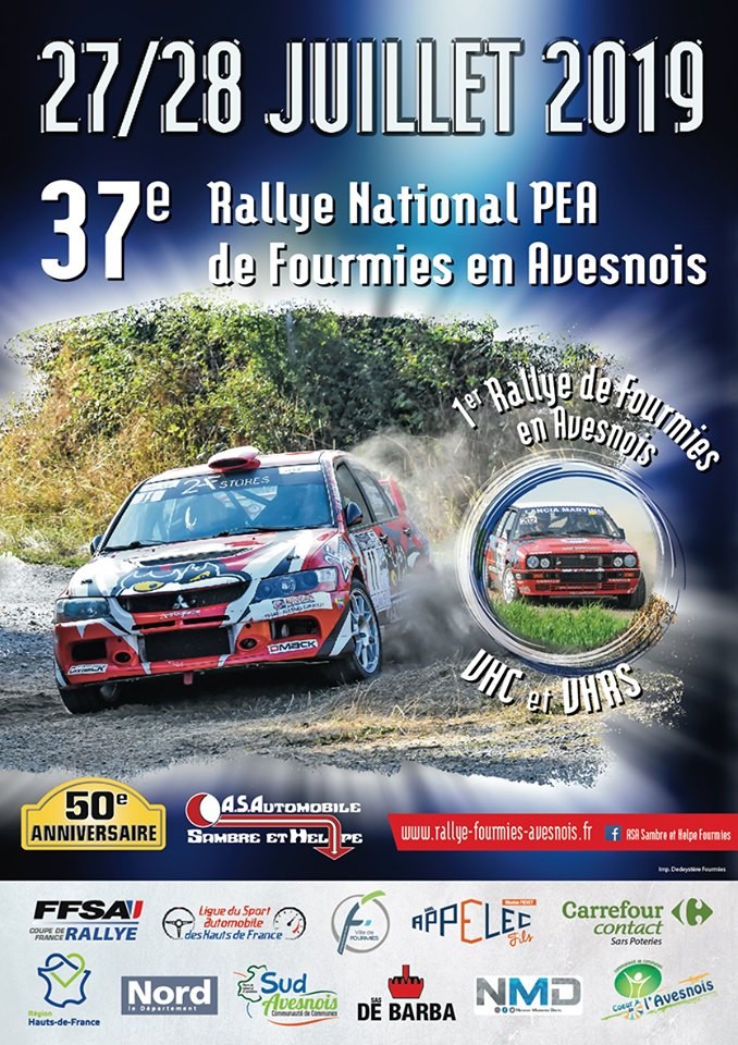 Rallye de Fourmies en Avesnois 2019