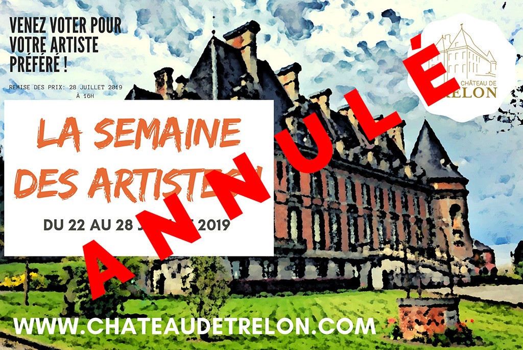 Semaine des Artistes au Château de Trélon - annulé